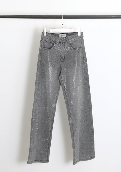 Alodie Diamond Straight Leg Jeans