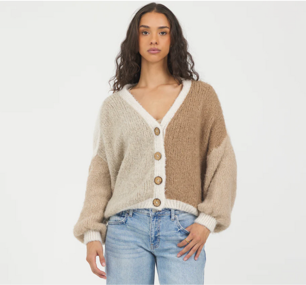 Colorblock Cardigan