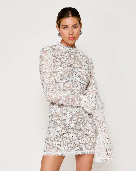 Irina Lace Mini Dress