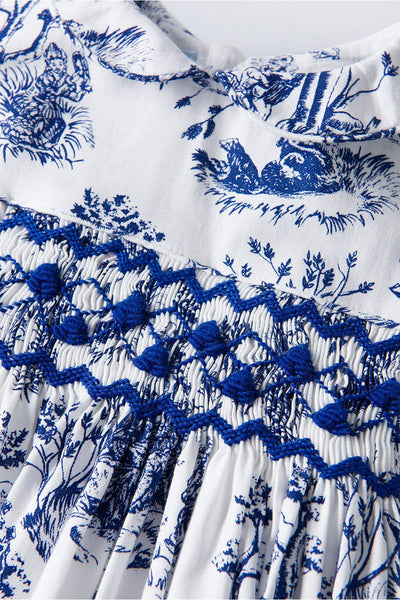 GISELLE smocked dress