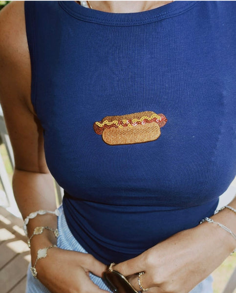 Makes Me Wanna Hot Dog Tank