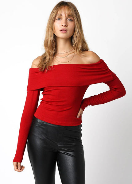 Rebecca Top in Coffee