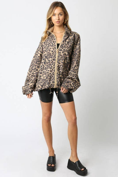 Charity Leopard Jacket