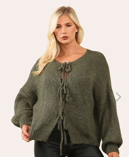 Made In Italy Bow Soft Feel Jumper