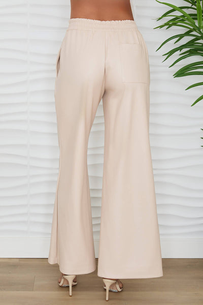 Jaya Vegan Leather Wide Leg
