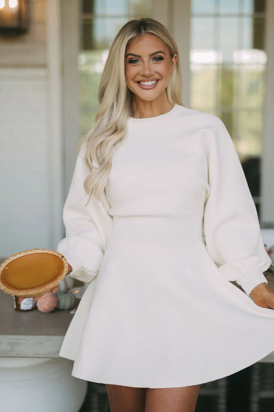 Jora Dress in Cream