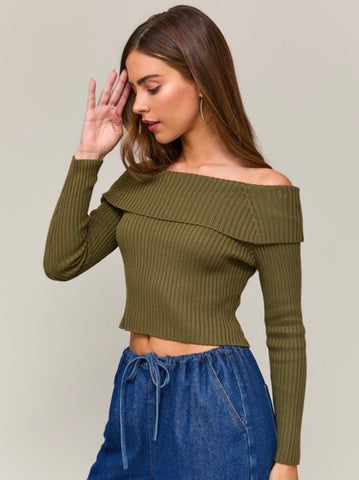 Kai Off Shoulder Sweater