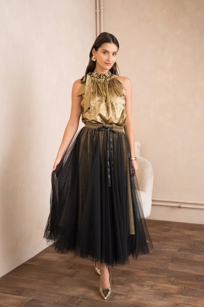 French Holiday Tulle Skirt