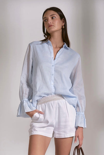 Lea 2 Top L/S Button Down