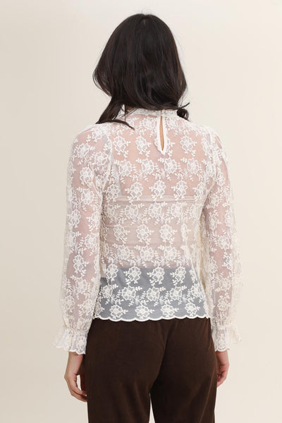 French Lace Blouse