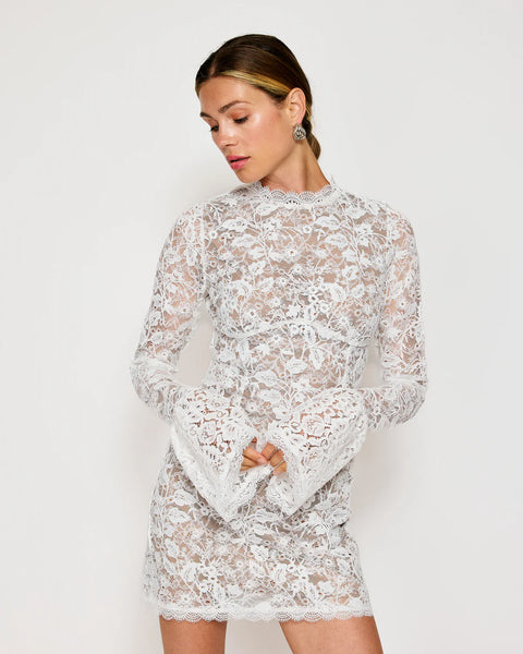 Irina Lace Mini Dress
