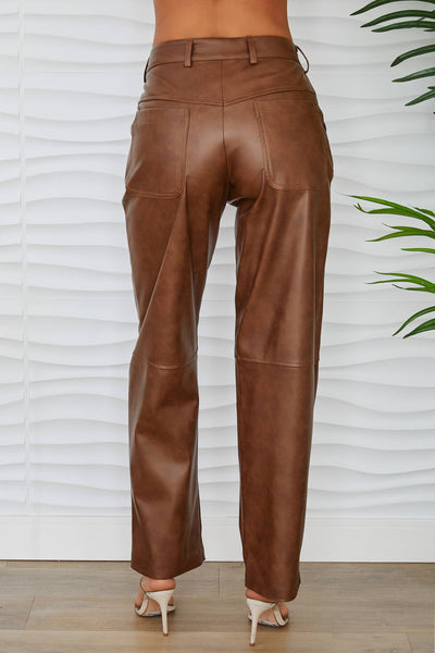 Allè Vegan Leather Pant