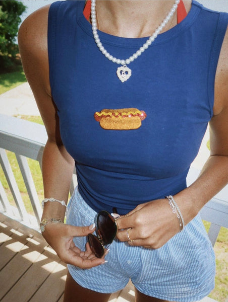 Makes Me Wanna Hot Dog Tank