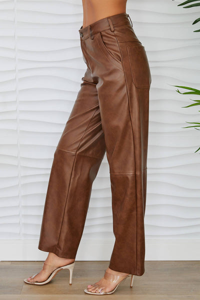 Allè Vegan Leather Pant