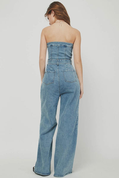 Vienna Denim Jumpsuit