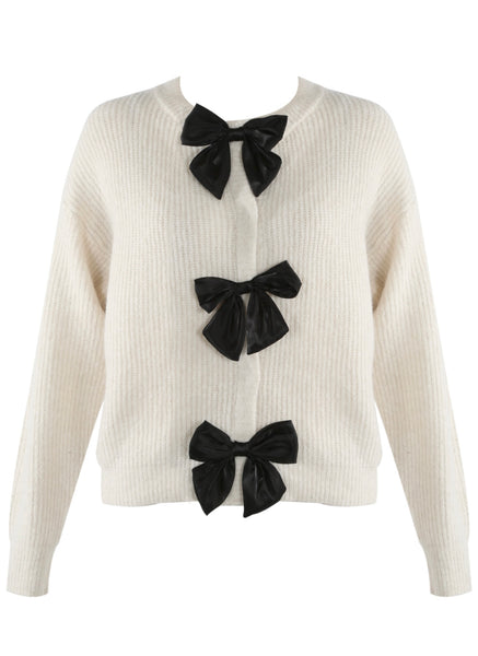 Avery Bow Cardigan