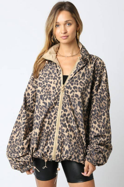 Charity Leopard Jacket