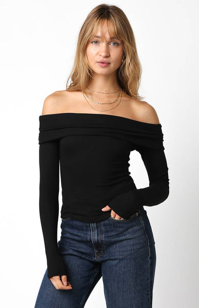 Rebecca Top in Coffee