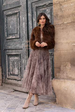 Amelia Faux Fur Coat