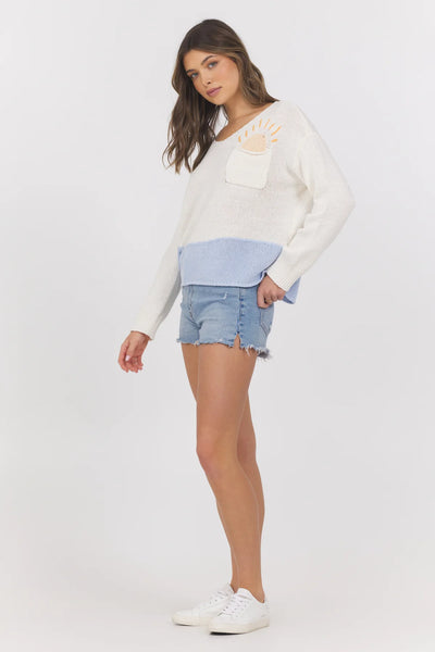 Ocean Sunrise Beach Sweater