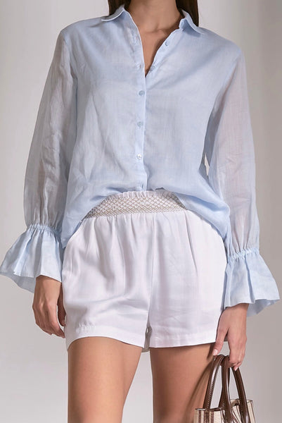 Lea 2 Top L/S Button Down