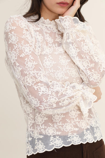French Lace Blouse