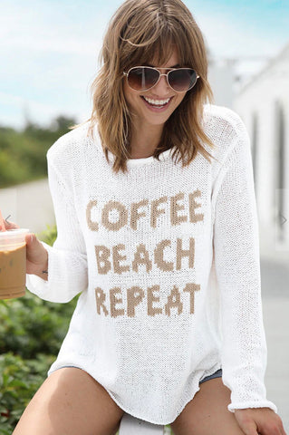 Coffee Beach Repeat Sweater