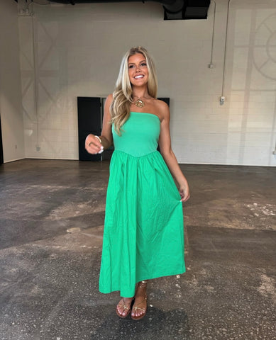 Peyton Green Tube Dress