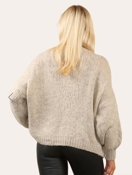 Made In Italy Bow Soft Feel Jumper