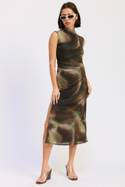 Abstract Mesh Dress
