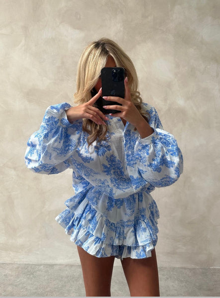 Fleur Toile Print Jumpsuit