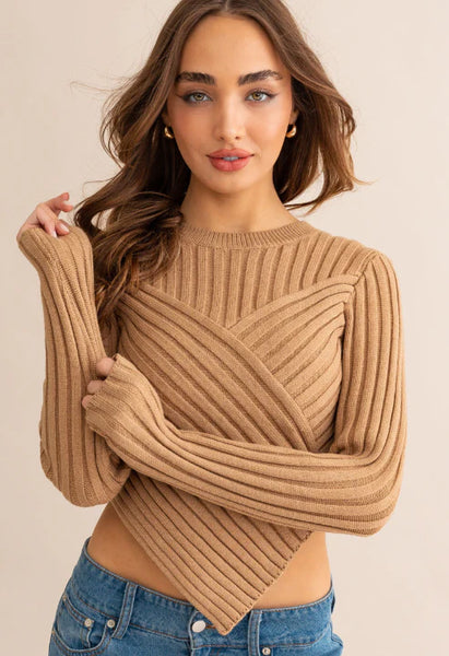 Alyssa Asymmetrical Sweater