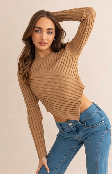 Alyssa Asymmetrical Sweater