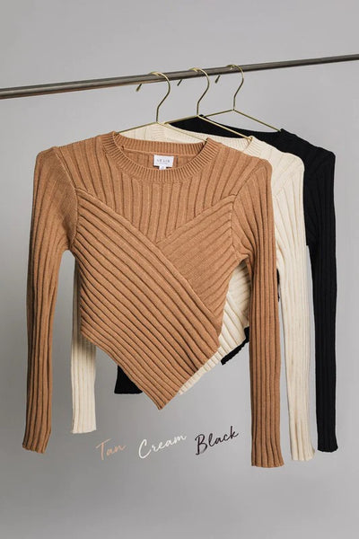 Alyssa Asymmetrical Sweater