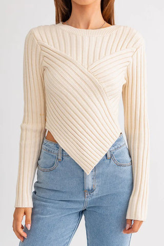 Alyssa Asymmetrical Sweater