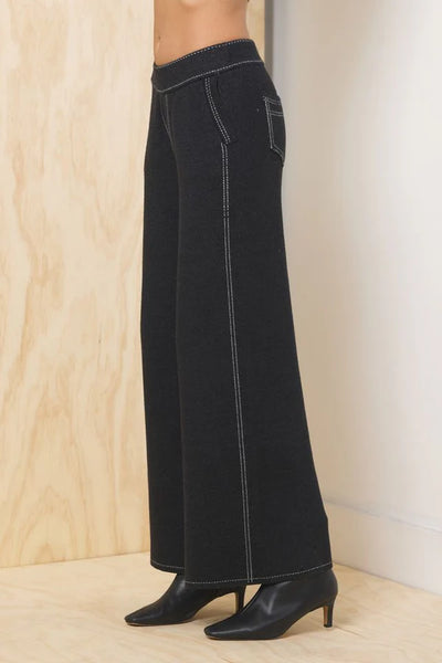Flare Pant w/ Contrast Stitching