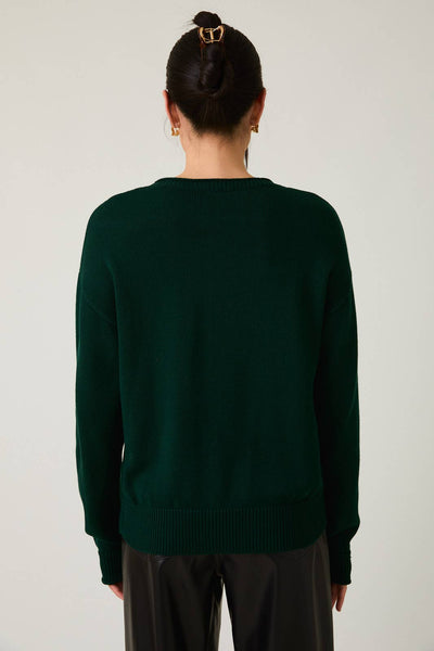 NY Jets Bear Knit Pullover