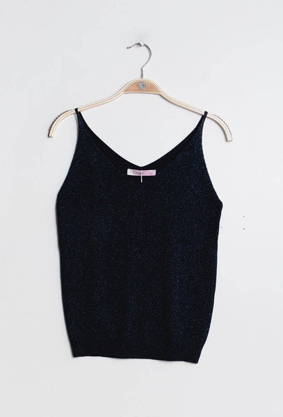 Brilliant lurex tank top
