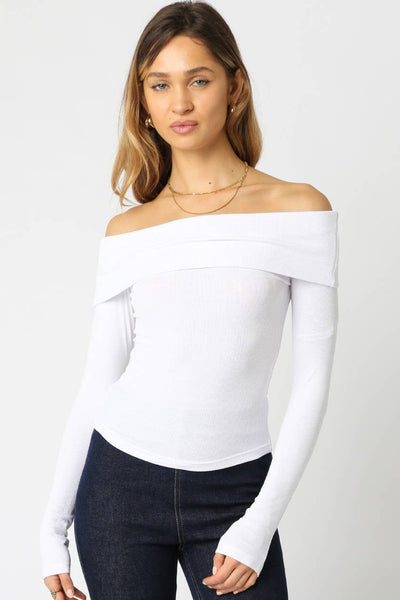 Rebecca Top in Coffee