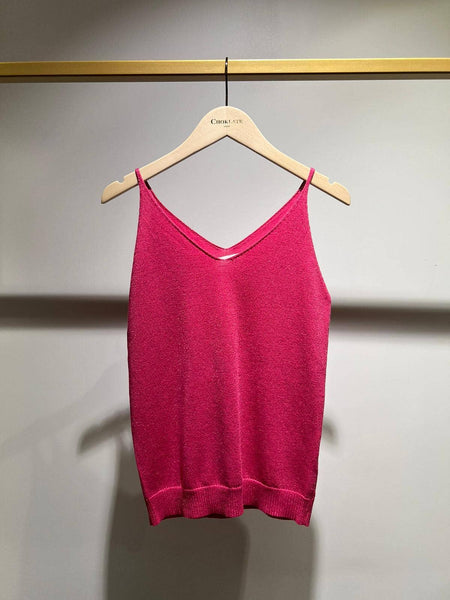 Brilliant lurex tank top