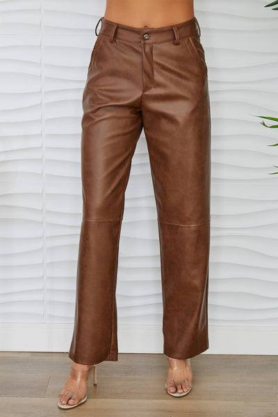 Allè Vegan Leather Pant