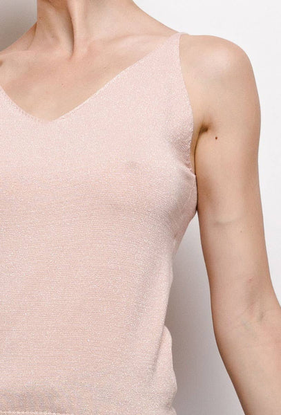 Brilliant lurex tank top