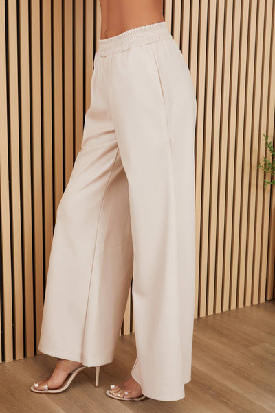 Jaya Vegan Leather Wide Leg